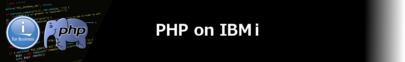 PHP on IBM i