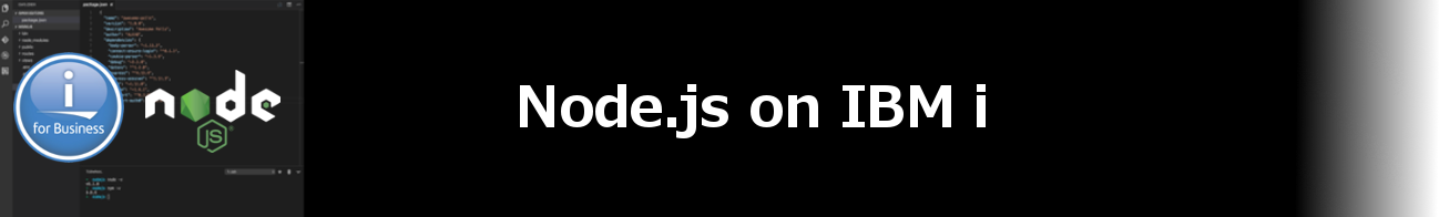 Node.js on IBM i